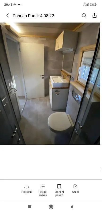 Apartment Mobil House Nevera 2 Banj